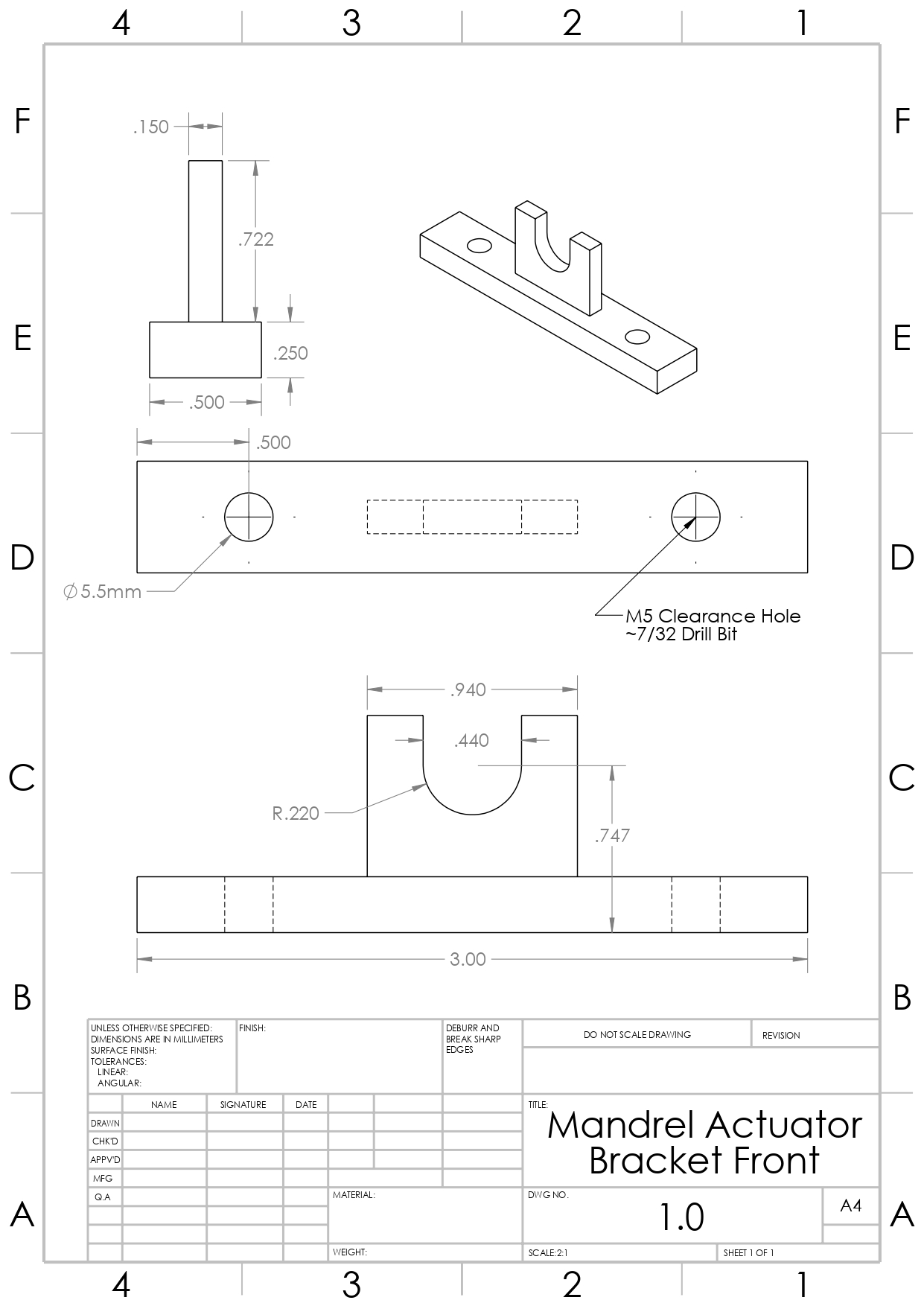 Manufacturing Drawing 11