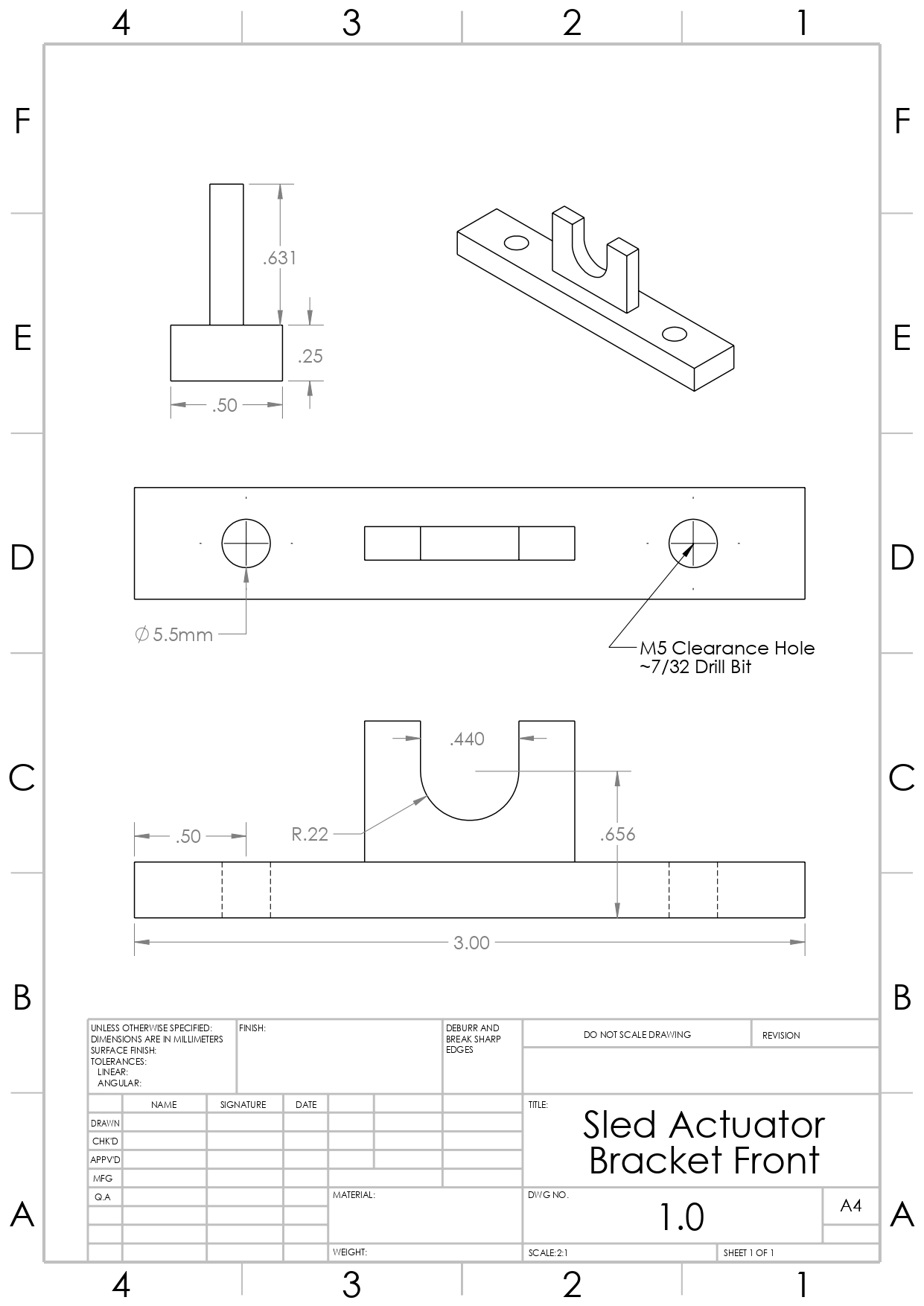 Manufacturing Drawing 13
