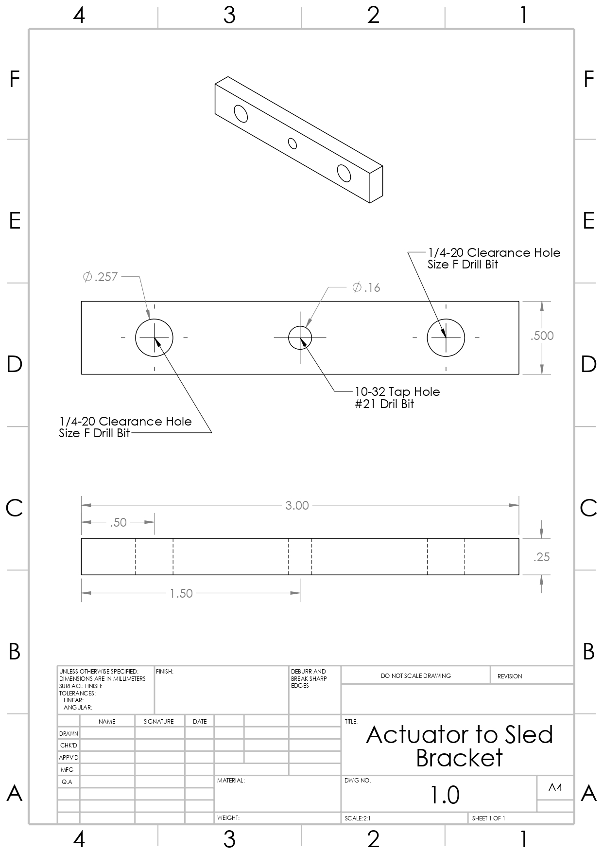 Manufacturing Drawing 8